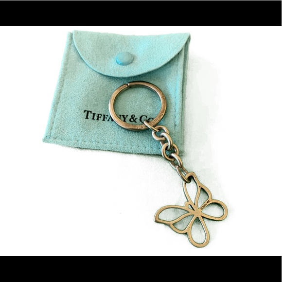 Tiffany & Co. Accessories - Authentic Tiffany Butterly Key Chain Ring